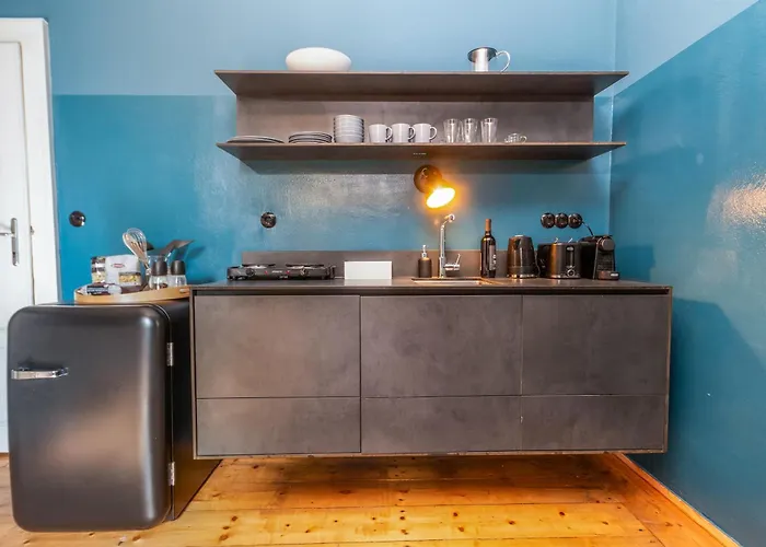 Zentral - Gartenblick - Netflix - Waschmaschine Apartament